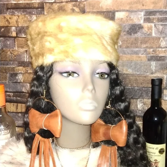 Vintage Mink Pillboy Hat - Picture 2 of 6